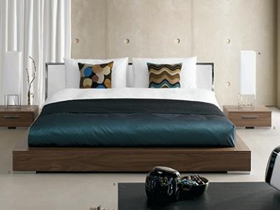 cama AA00 en nogal de BoConcept cama AA00 en nogal de BoConcept